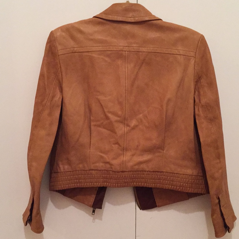 DVF Leather Jacket - Picture 4 of 7